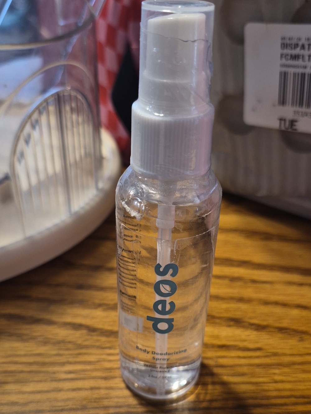 Clear Body Deodorizing Spray Nwt